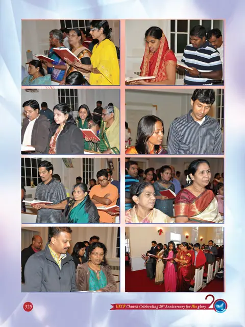 UECF families and events — souvenir page 325