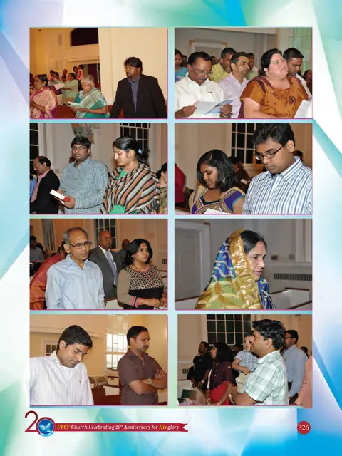UECF families and events — souvenir page 326
