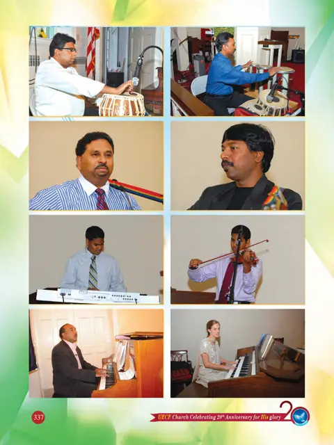 UECF families and events — souvenir page 337