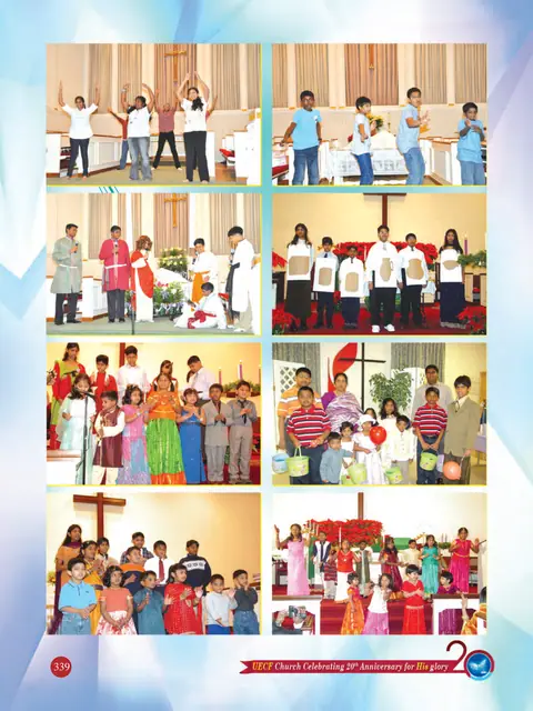 UECF families and events — souvenir page 339