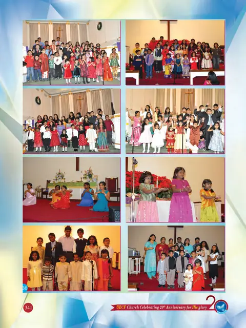 UECF families and events — souvenir page 341