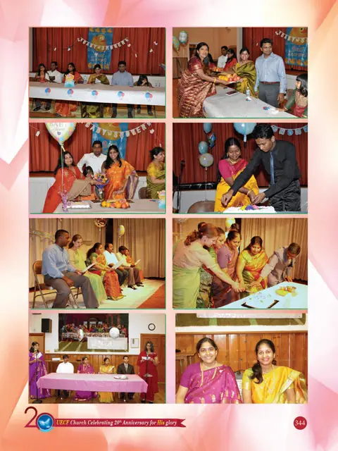 UECF families and events — souvenir page 344