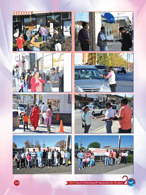 UECF families and events — souvenir page 349