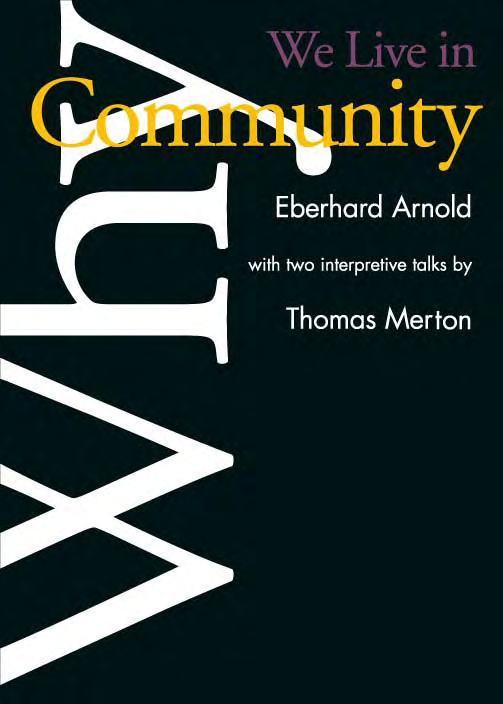 Cover of We live in community