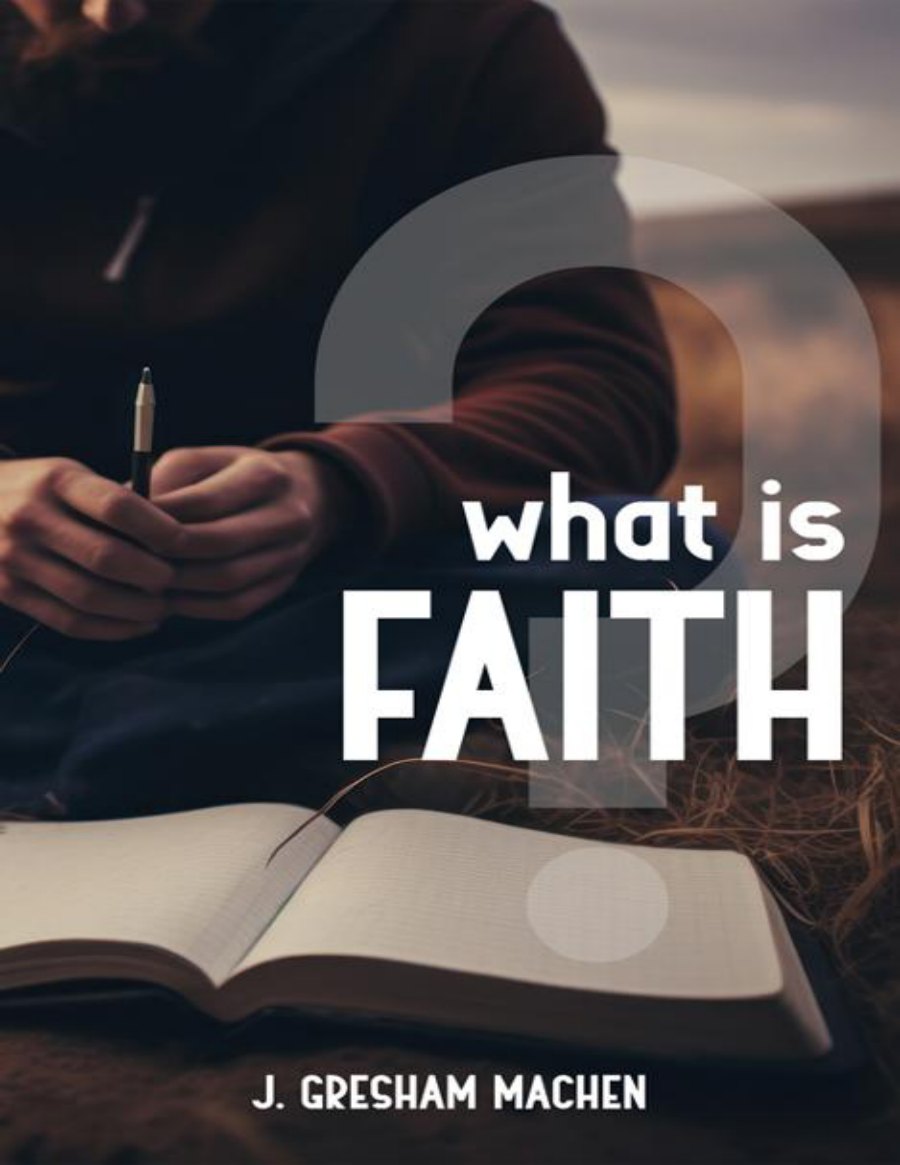 What is Faith? by J. Gresham Machen book cover