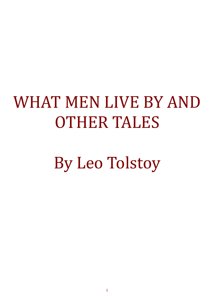 Cover of What-men-live-by