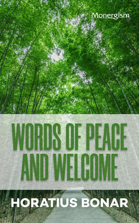 Cover of WordsofPeaceandWelcomeHoratiusBonar