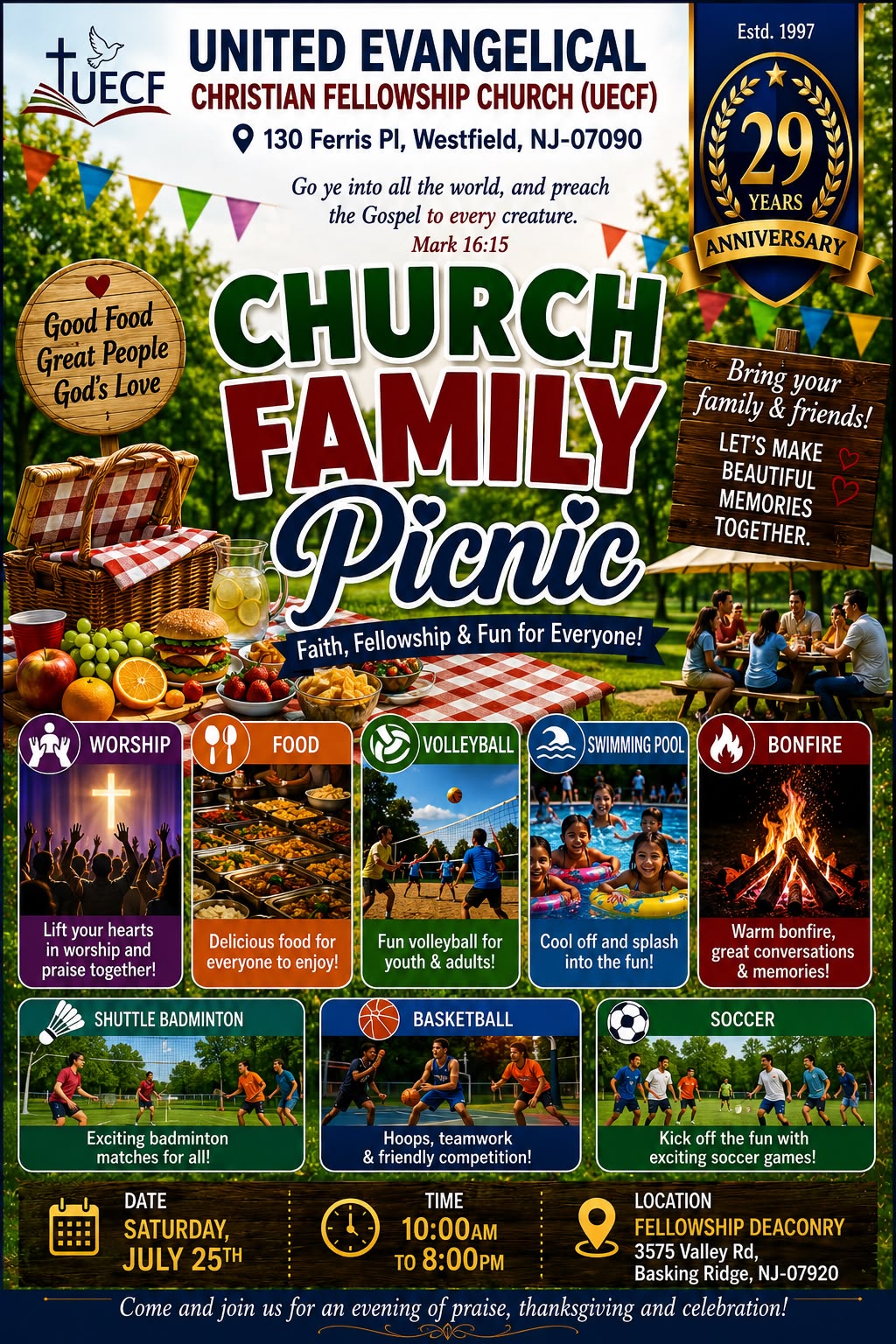 UECF Annual Family Picnic