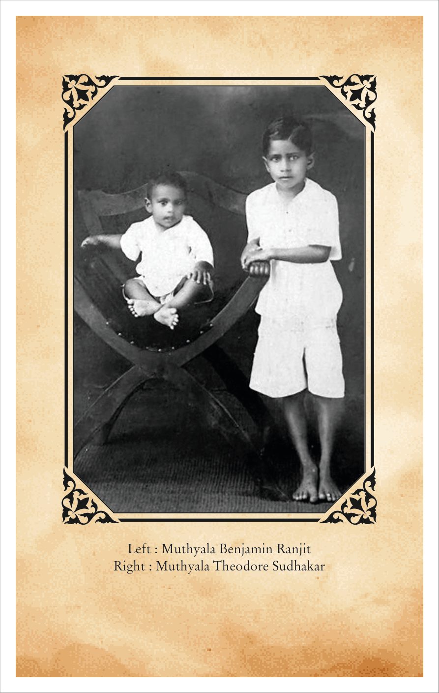 Muthyala Benjamin Ranjit and Muthyala Theodore Sudhakar