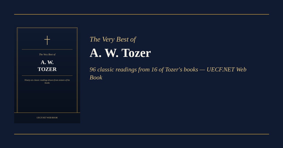 The Very Best of A. W. Tozer