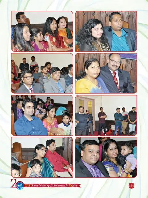 UECF families and events — souvenir page 174