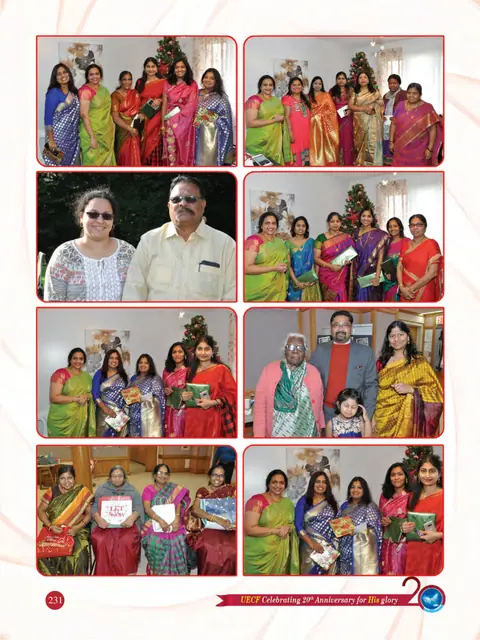 UECF families and events — souvenir page 231