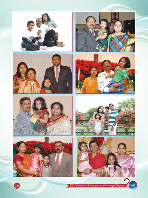 UECF families and events — souvenir page 265