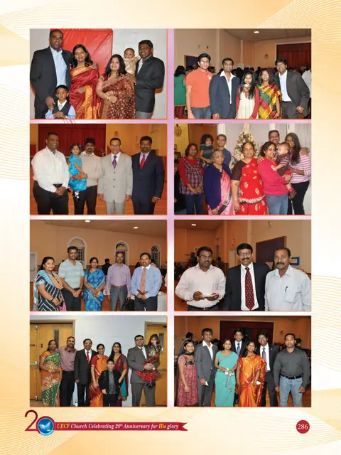 UECF families and events — souvenir page 286