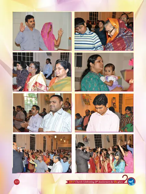 UECF families and events — souvenir page 327