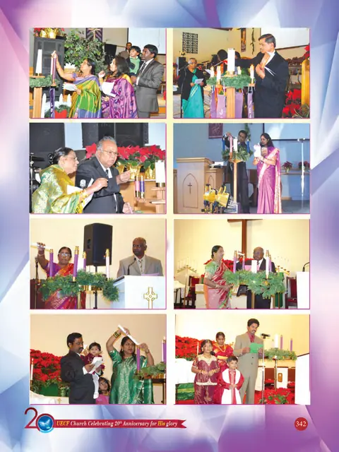 UECF families and events — souvenir page 342