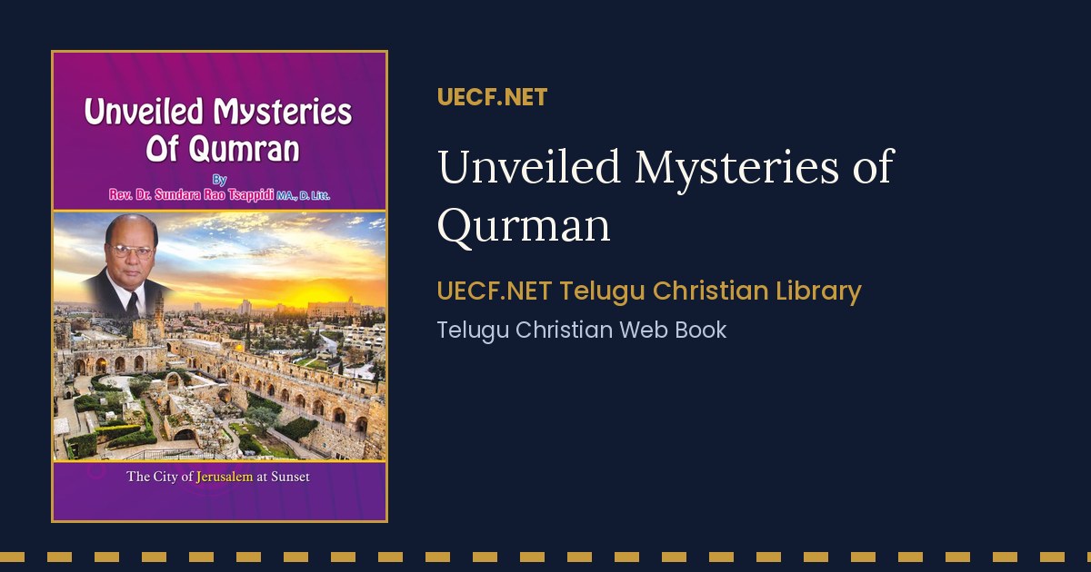 Unveiled Mysteries of Qurman